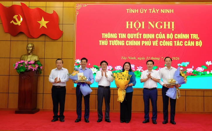 Đồng chí Hồ Thị Hoàng Yến giữ chức Phó bí thư Thường trực Tỉnh ủy Tây Ninh